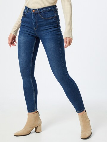 PIECES Jeans in Blauw: voorkant