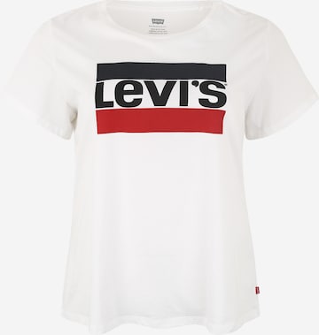 Levi's® Plus Koszulka 'The Perfect Tee' w kolorze biały: przód