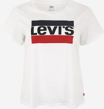 Levi's® Plus Shirt 'The Perfect Tee' in White: front