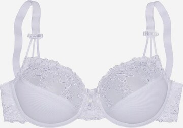 NUANCE T-shirt Bra in White: front