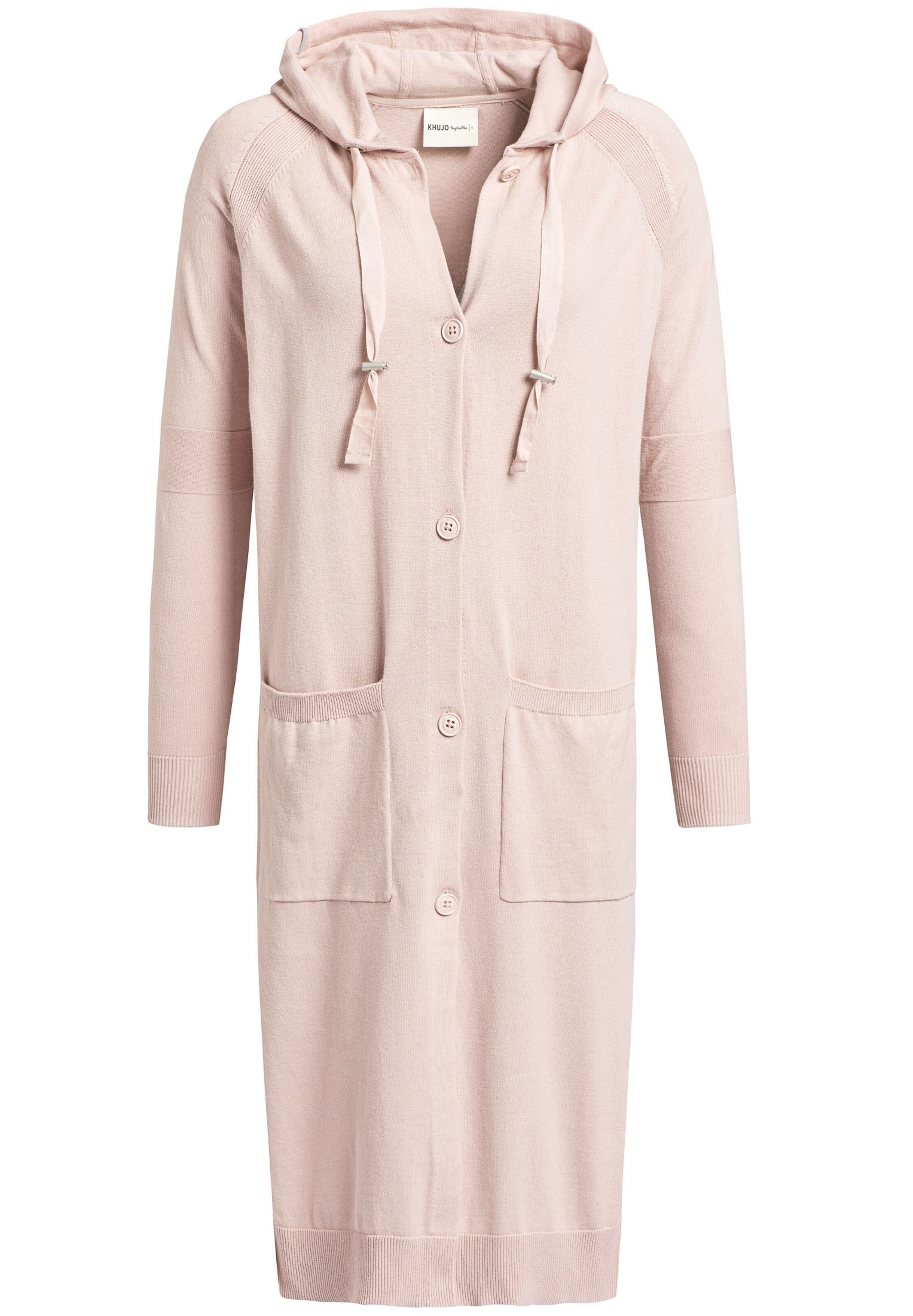 khujo - Gebreid vest 'Aletta' in de kleur Oudroze