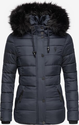 NAVAHOO Winter Jacket 'Zuckerbiene' in Blue: front