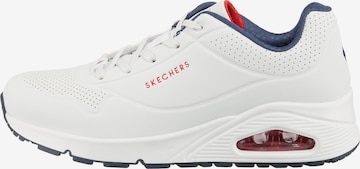 SKECHERS Låg sneaker 'Uno Stand On Air' i vit