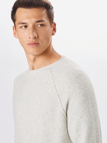 Regular fit Pullover 'DAMSVILLE' di AMERICAN VINTAGE in grigio