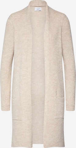 ONLY Knit Cardigan 'Jade' in Beige: front