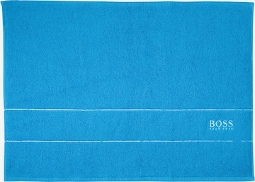BOSS Home Bathmat 'PLAIN' in Blue: front