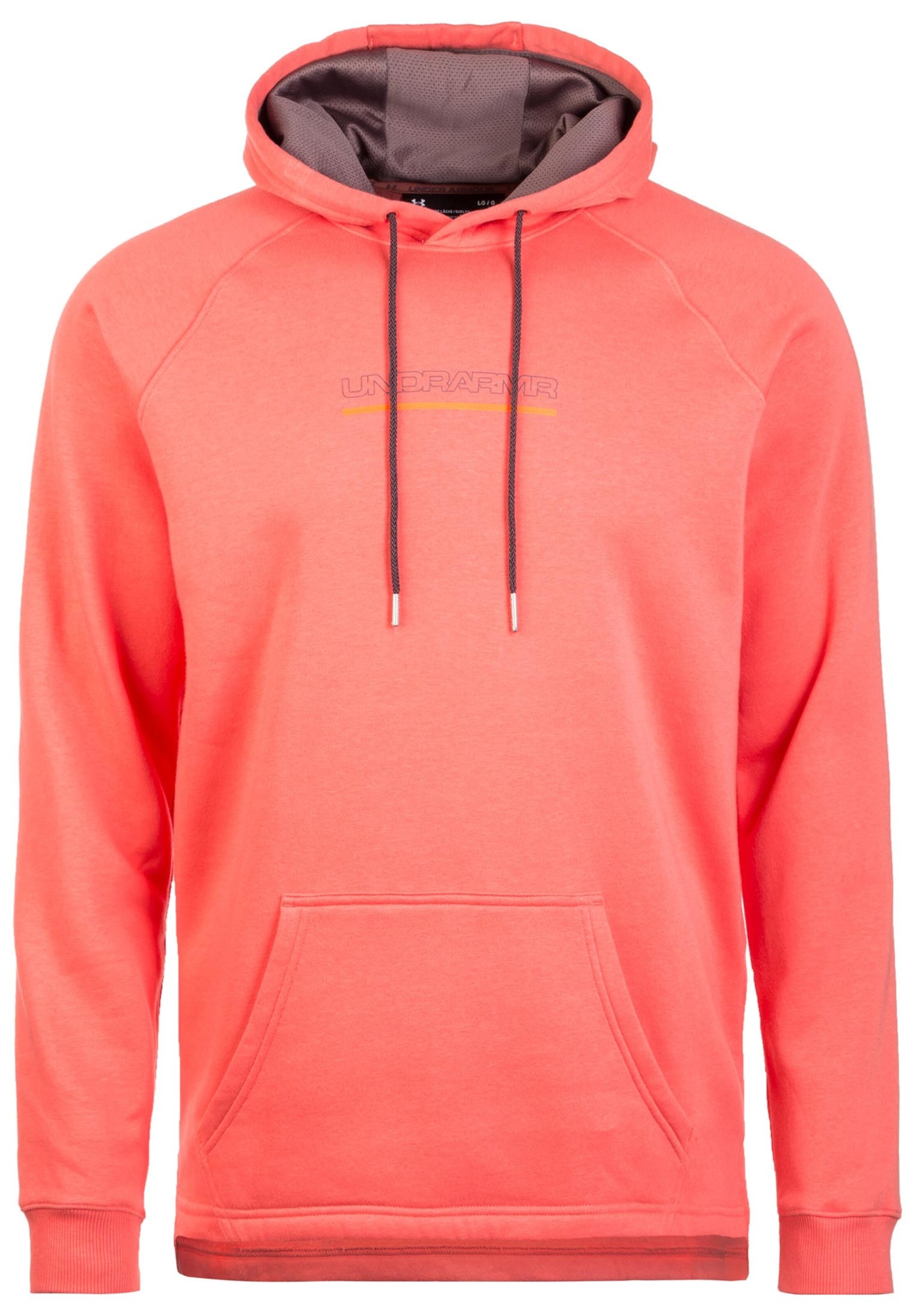 UNDER ARMOUR - Sportsweatshirt in de kleur Koraal