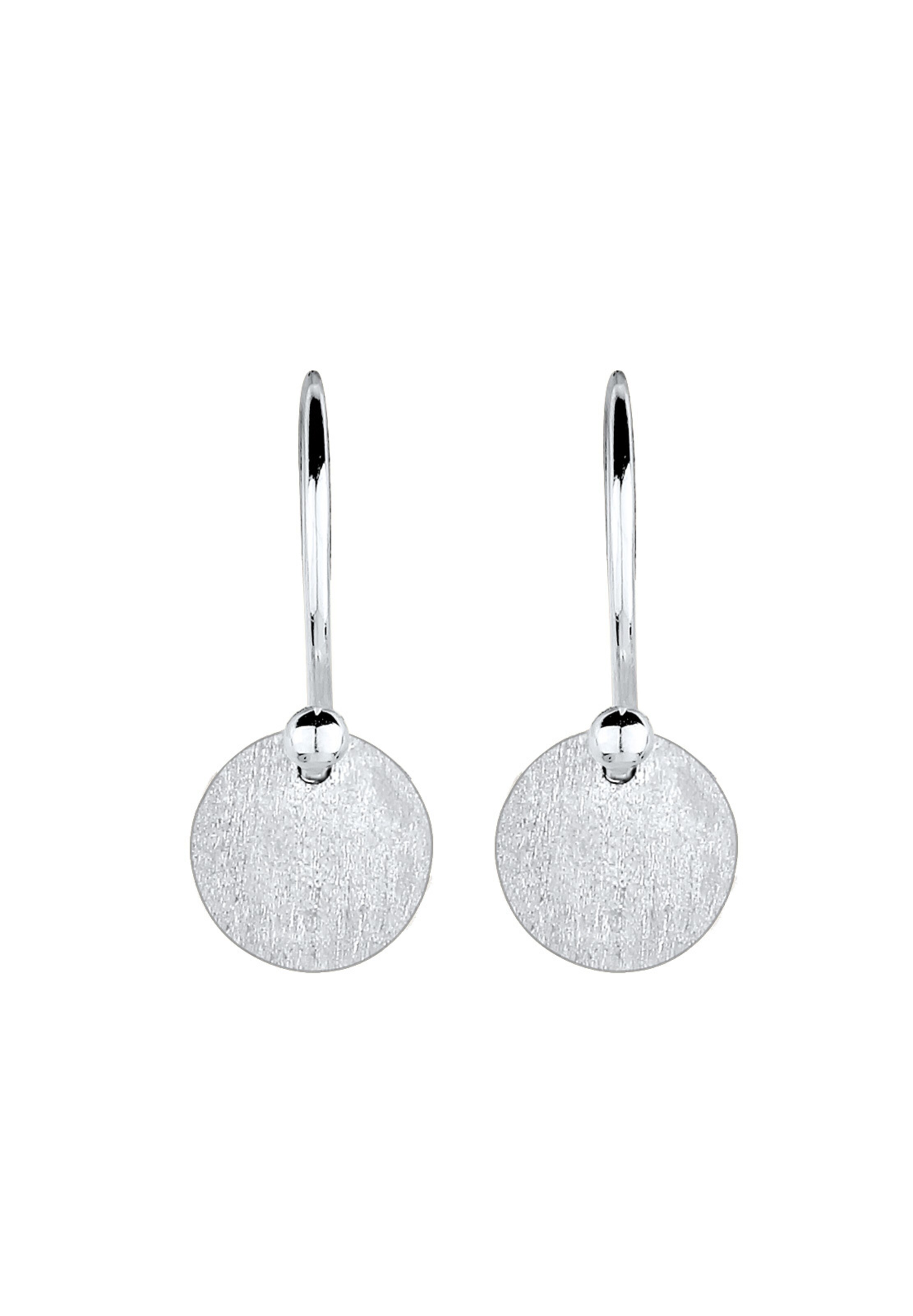 ELLINaušnice - srebro boja