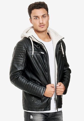 Redbridge Between-Season Jacket in Black: front