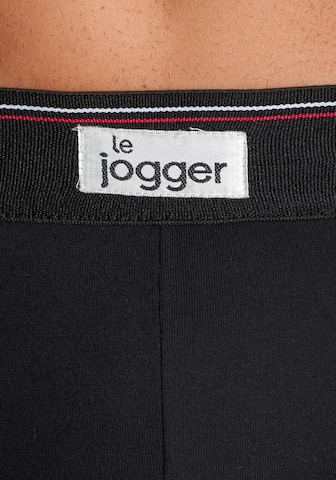 LE JOGGER Slipy – černá