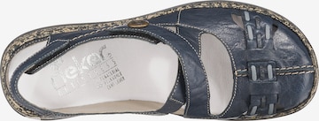 Rieker Ballet Flats with Strap 'Massa-Preston' in Blue