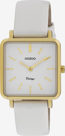 OOZOO Quarzuhr 'C9940' in gold / weiß, Produktansicht