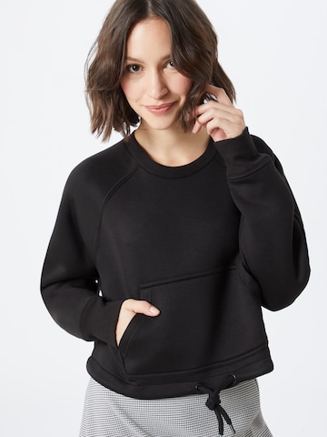 Urban Classics Sweatshirt in Black: front