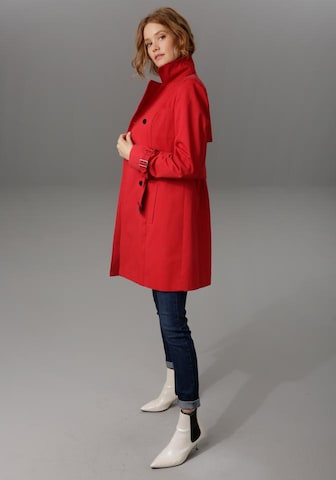 Aniston CASUAL Between-Seasons Coat in Red