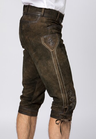 STOCKERPOINT Regular Traditional pants 'Sigmar' in Brown: front