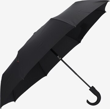 Parapluie KNIRPS en noir : devant