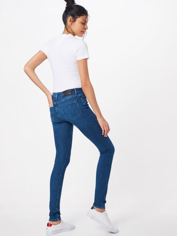 TOMMY HILFIGER Skinny Jeans 'COMO' in Blau: zadná strana