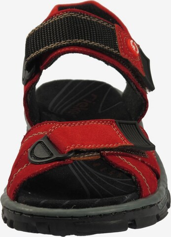 Rieker Wandelsandalen 'Strike' in Rood