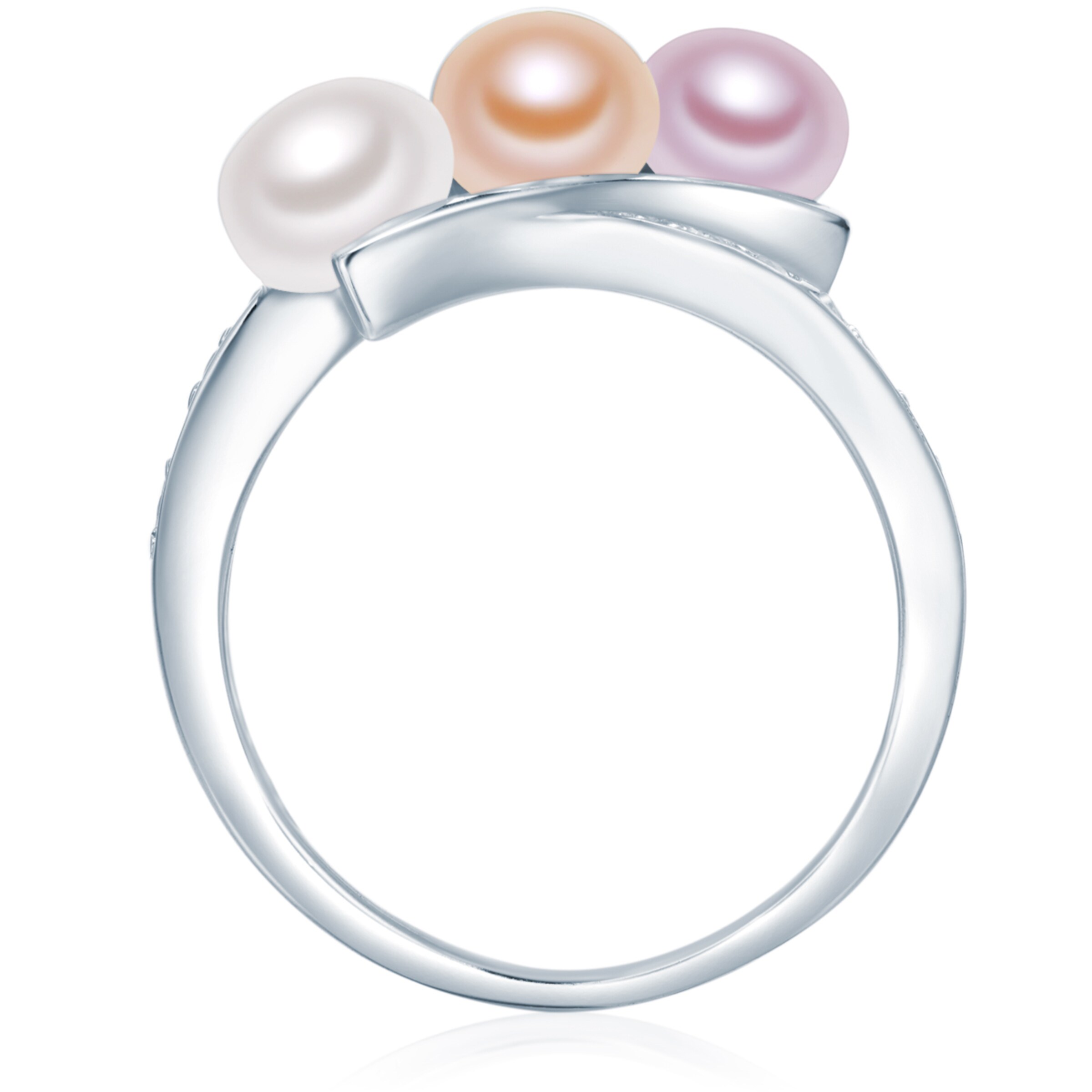 Valero Pearls Ring in Silver