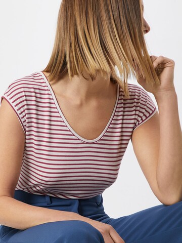 PIECES Shirt 'PCKamala' in Red