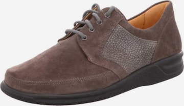 Ganter Lace-Up Shoes in Grey: front