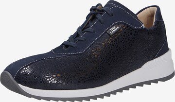 Finn Comfort Lace-Up Shoes in Blue: front