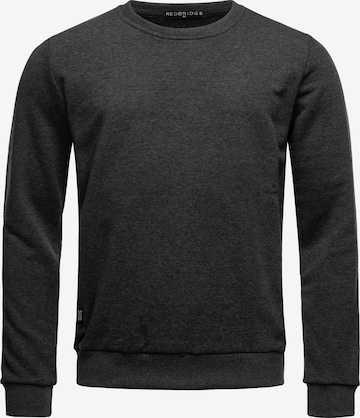 Redbridge Sweatshirt Bristol in schlichtem Design in Grau: predná strana