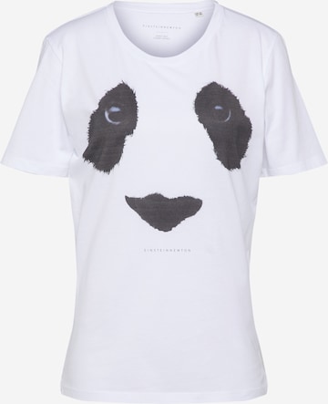 EINSTEIN & NEWTON Shirt 'Panda Eyes Paxton' in White: front