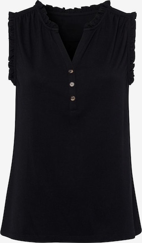 LASCANA Blouse in Black