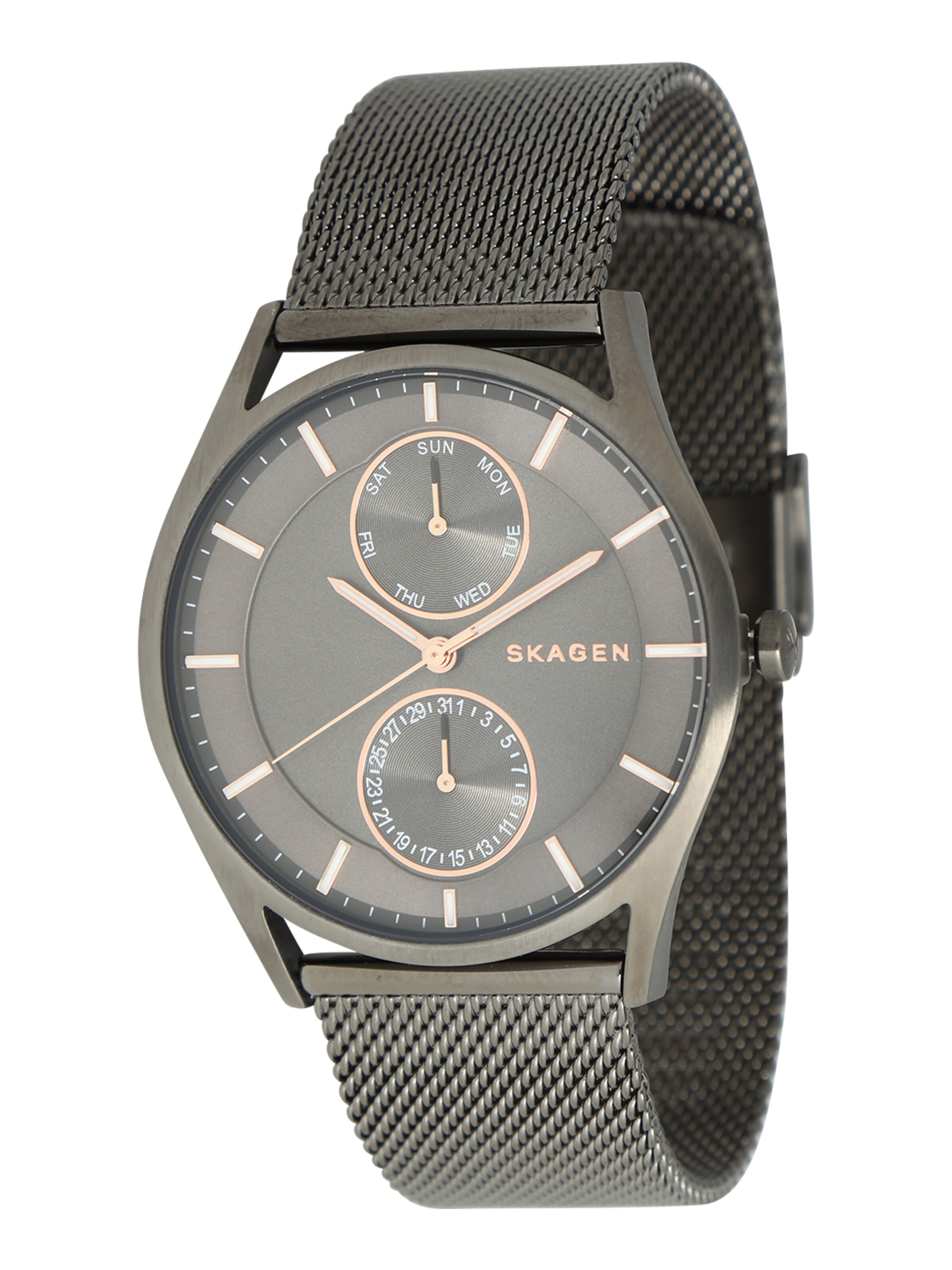 SKAGEN Uhr 'HOLST' in Grau: Vorderseite