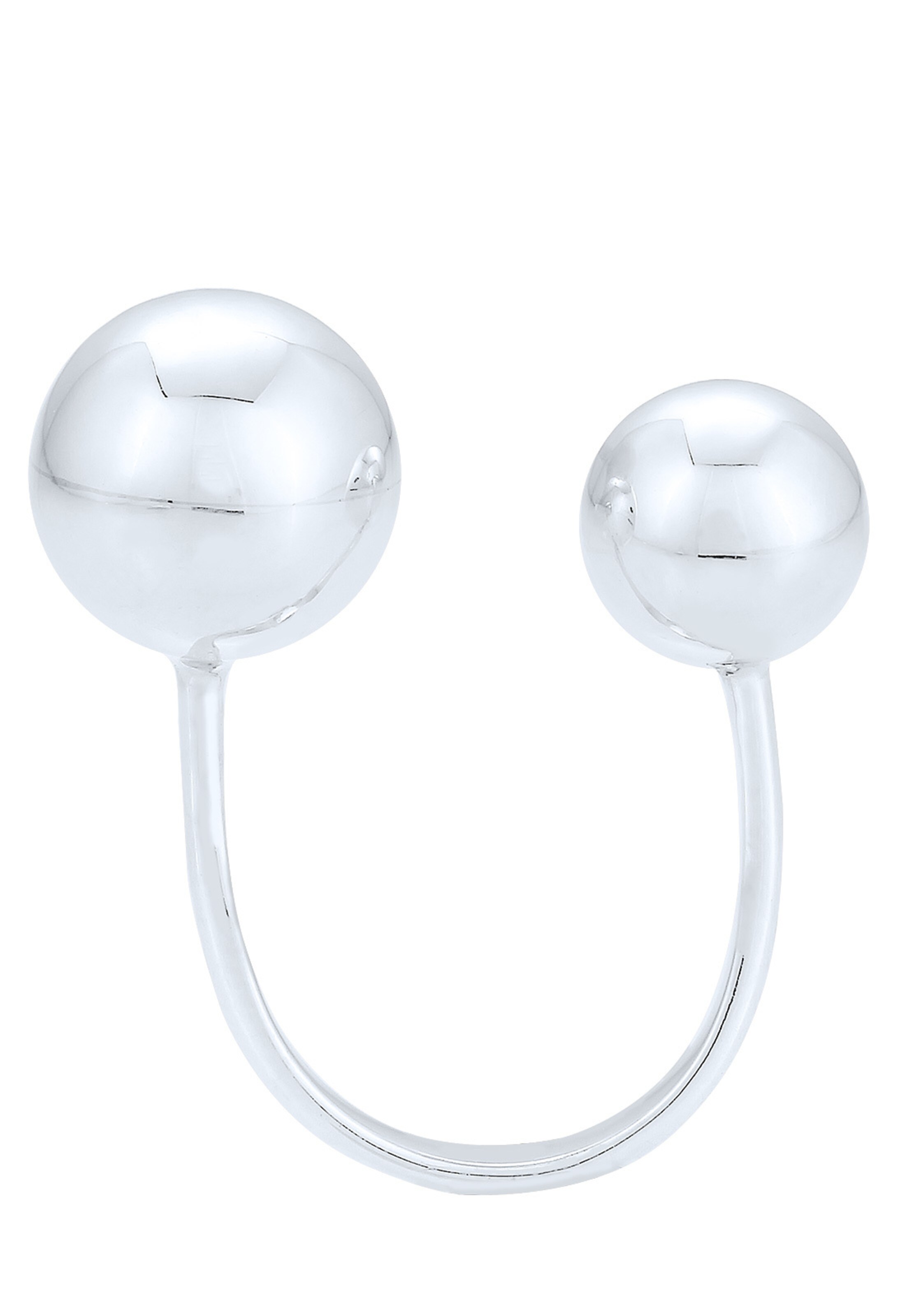 ELLI Ring 'Kugel' in Silver