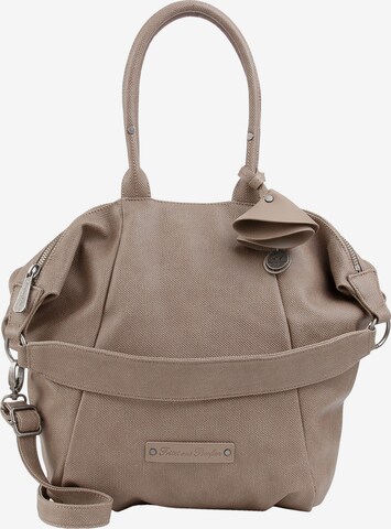 Fritzi aus Preußen Schultertasche 'Lemon Grove' in Beige: predná strana