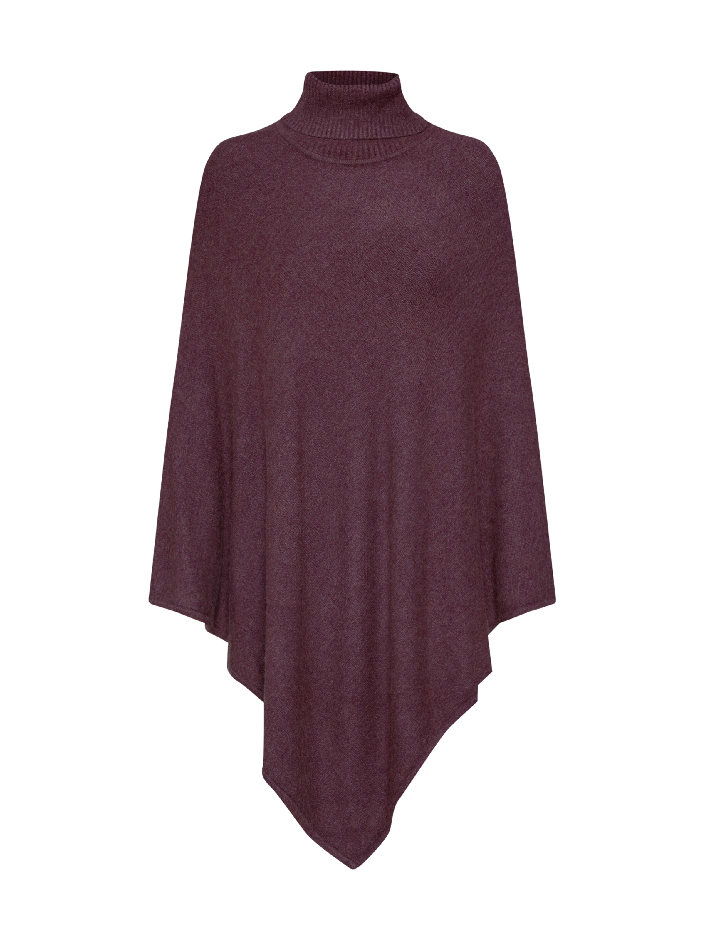 VILA - Cape in de kleur Wijnrood