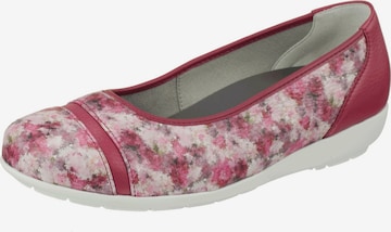 Natural Feet Ballet Flats 'Sanela' in Red: front