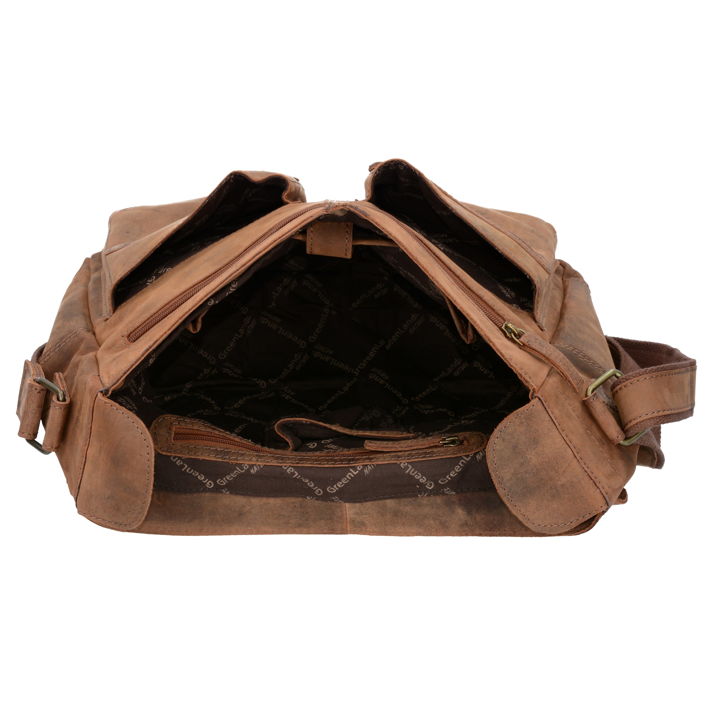 Porte-documents Greenland Nature en marron