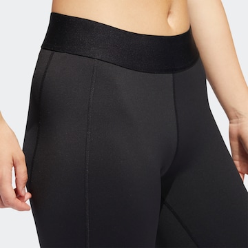 Skinny Pantaloni sport de la ADIDAS PERFORMANCE pe negru