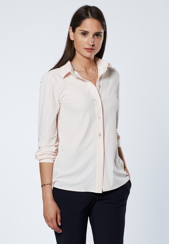 Chemisier EVITA en beige : devant