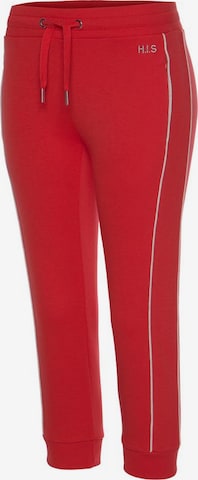 H.I.S Slim fit Pants in Red