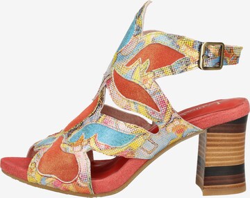 Laura Vita Strap Sandals in Mixed colors