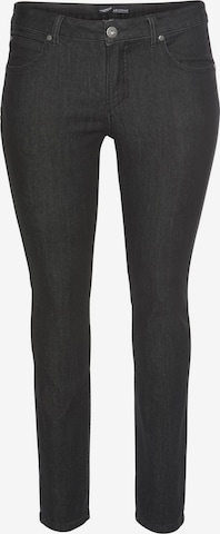 ARIZONA Skinny Jeans in Black: front