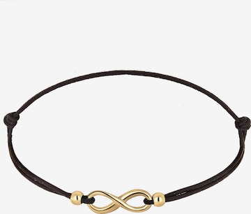 ELLI Bracelet 'Infinity' in Black: front