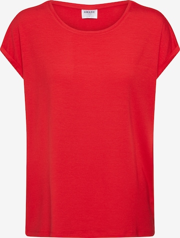 VERO MODA Shirt 'VMAVA' in Red: front
