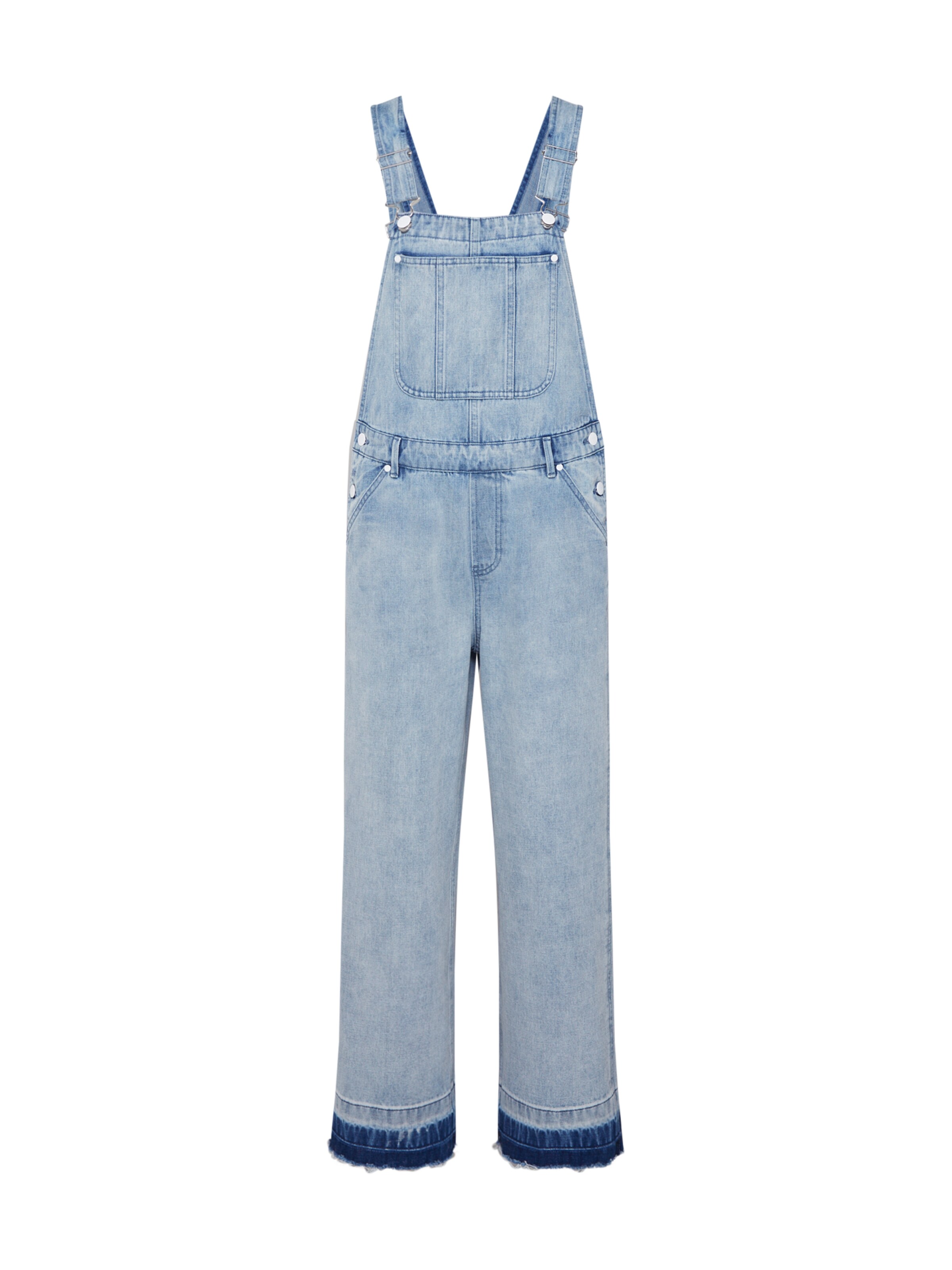DENHAM - Tuinbroek jeans 'DUNGAREE LSW' in de kleur Blauw denim