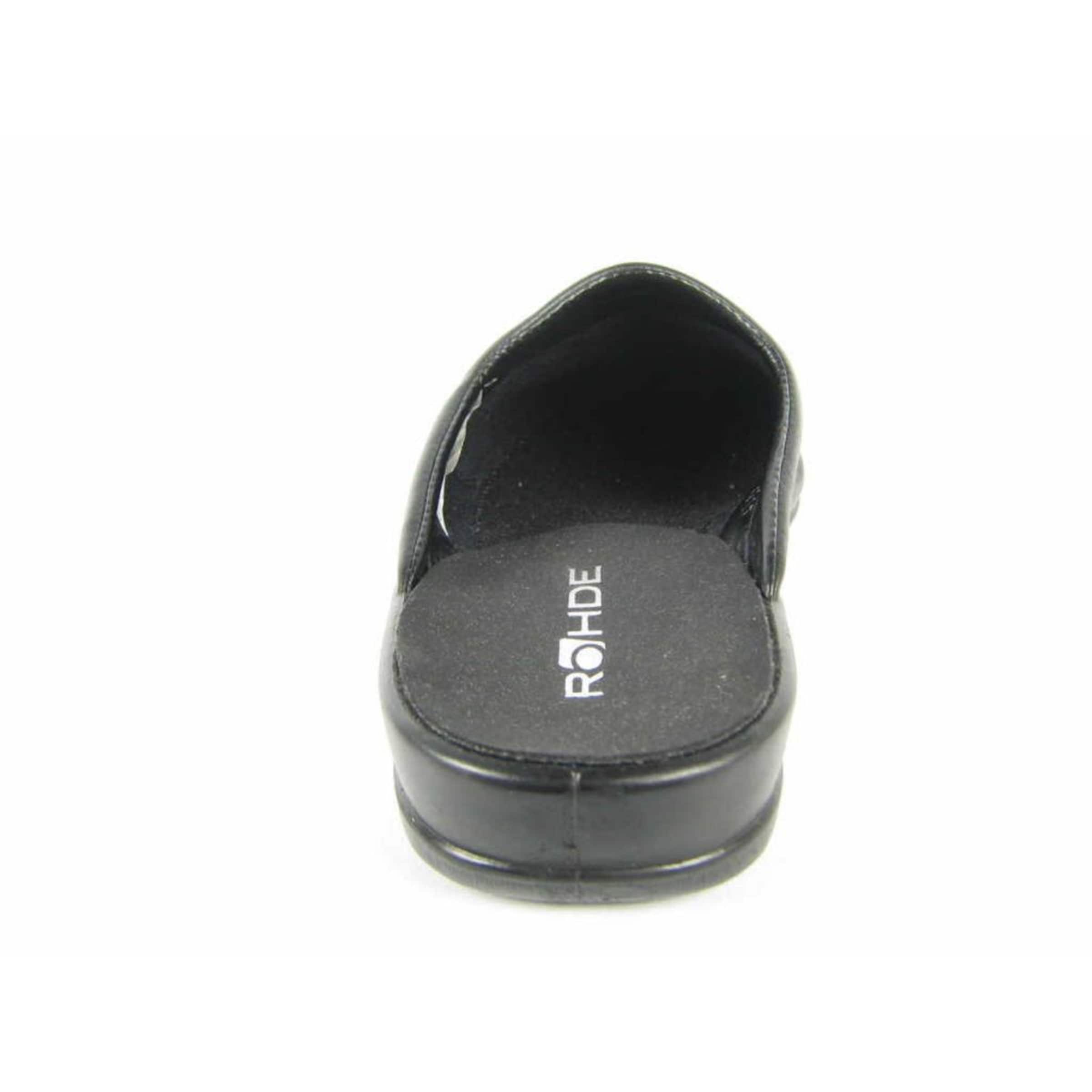 ROHDE Hausschuh in Schwarz