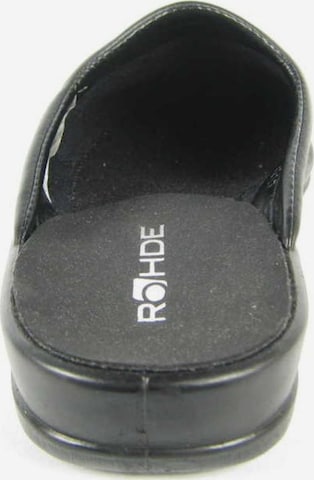 ROHDE Slippers in Black