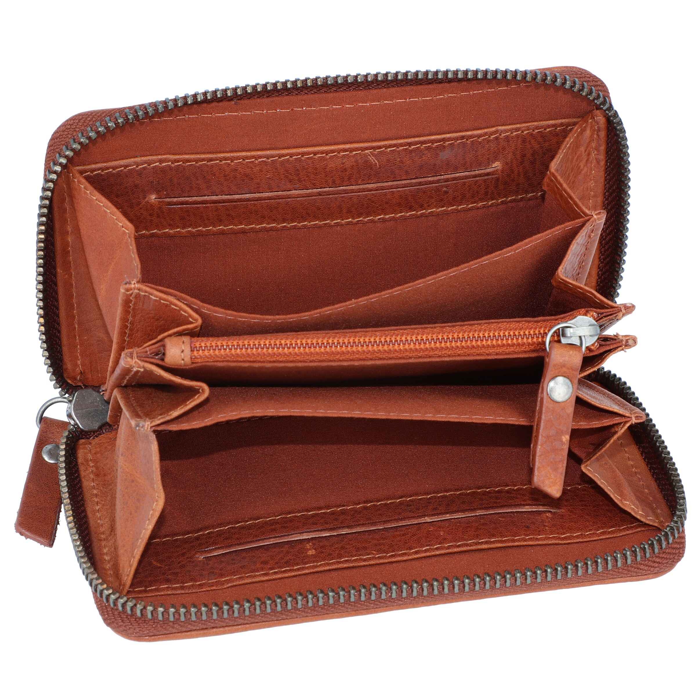 Porte-monnaies 'Antique Avery' Burkely en marron