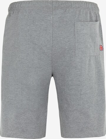 LONSDALE Regular Pants 'Logo Jam' in Grey