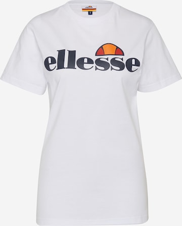 ELLESSE Μπλουζάκι 'Albany' σε λευκό: μπροστά