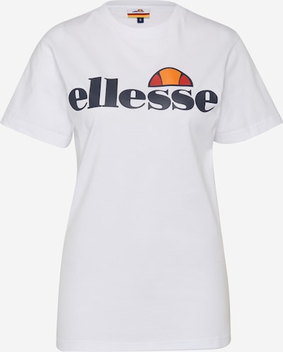 ELLESSE Shirt 'Albany' in Orange / Red / Black / White, Item view