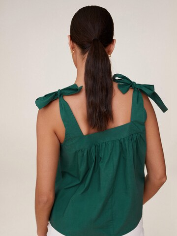 MANGO Top 'MIRTO' in Green